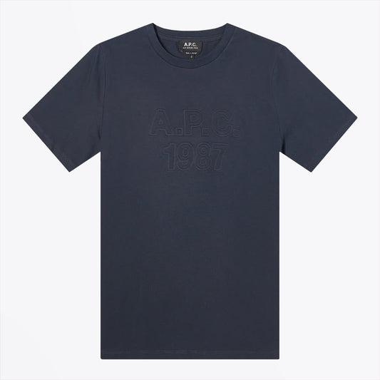 Hartman - Logo T-Shirt - Dark Navy