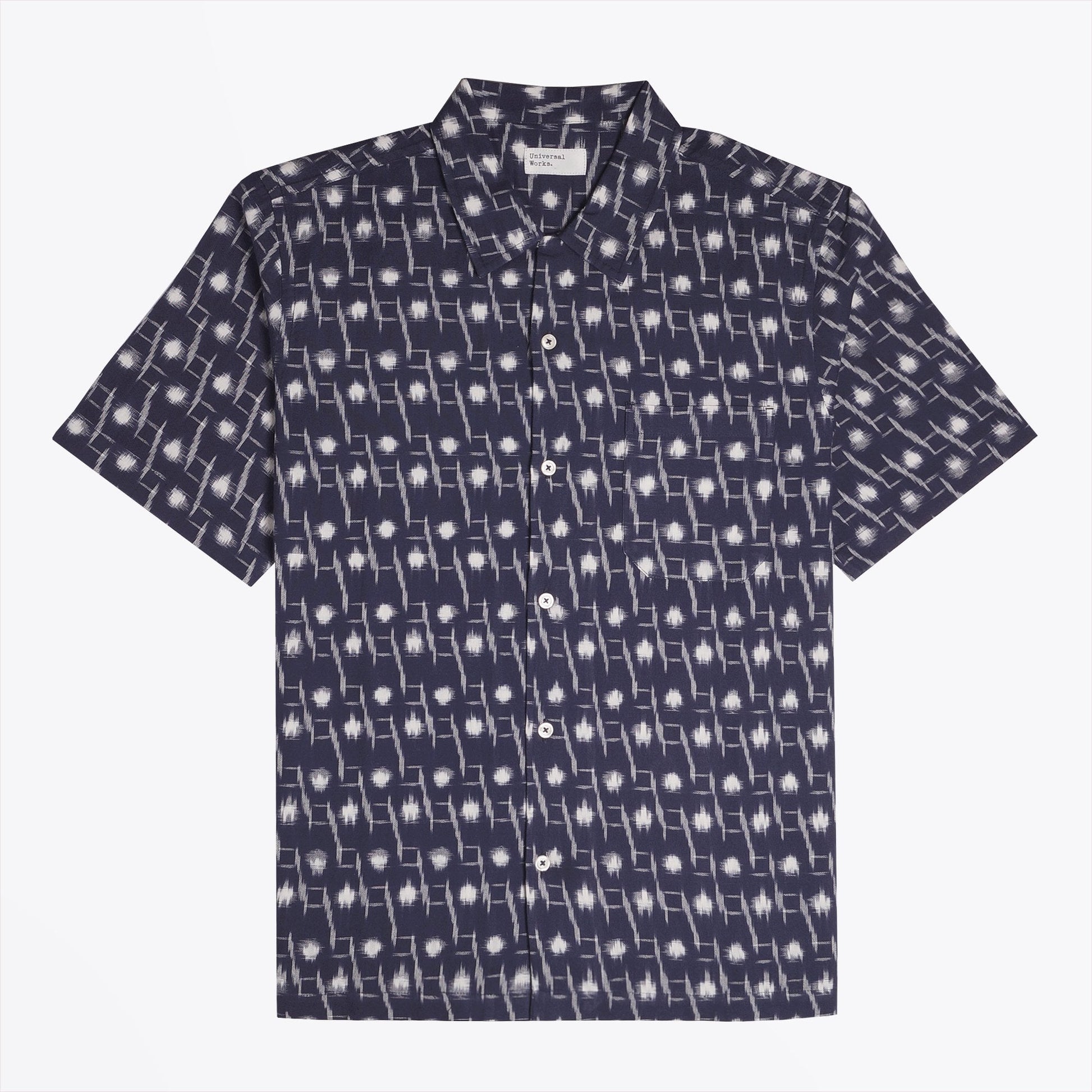 Universal Woven Cotton Shirt - Indigo
