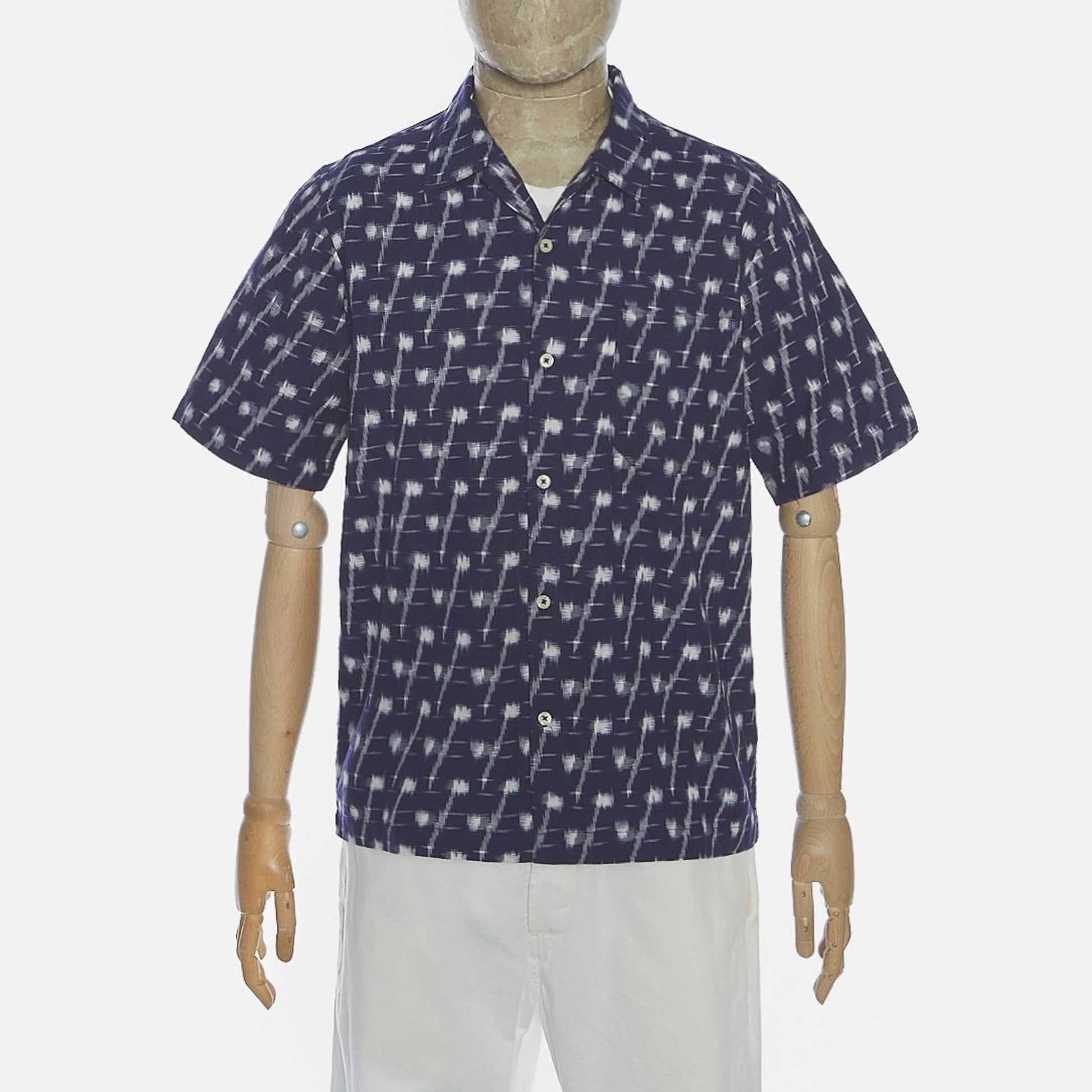Universal Woven Cotton Shirt - Indigo