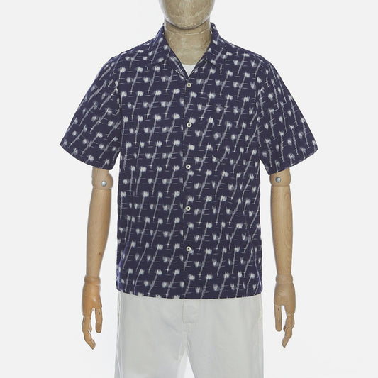 Woven Cotton Shirt - Indigo