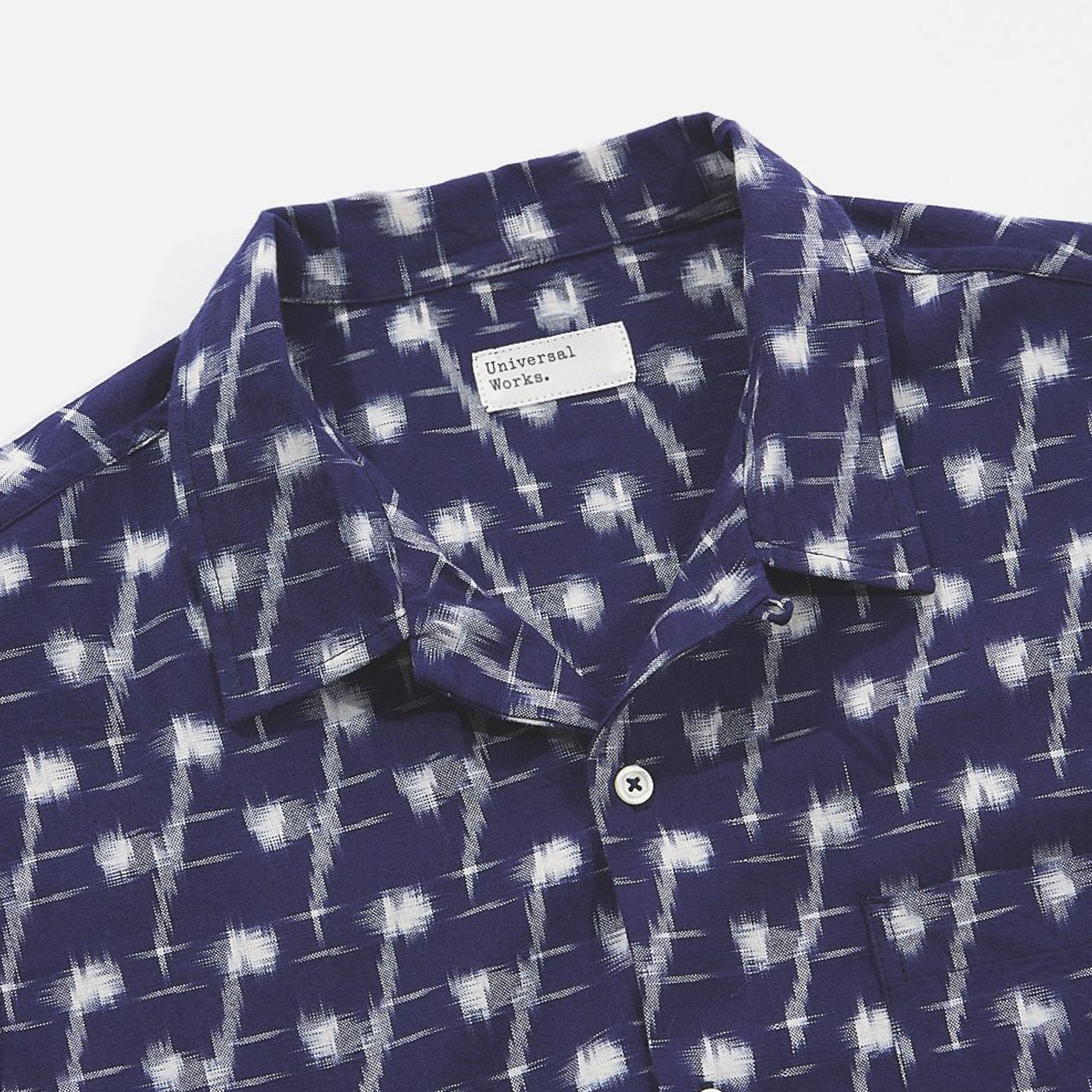 Universal Woven Cotton Shirt - Indigo