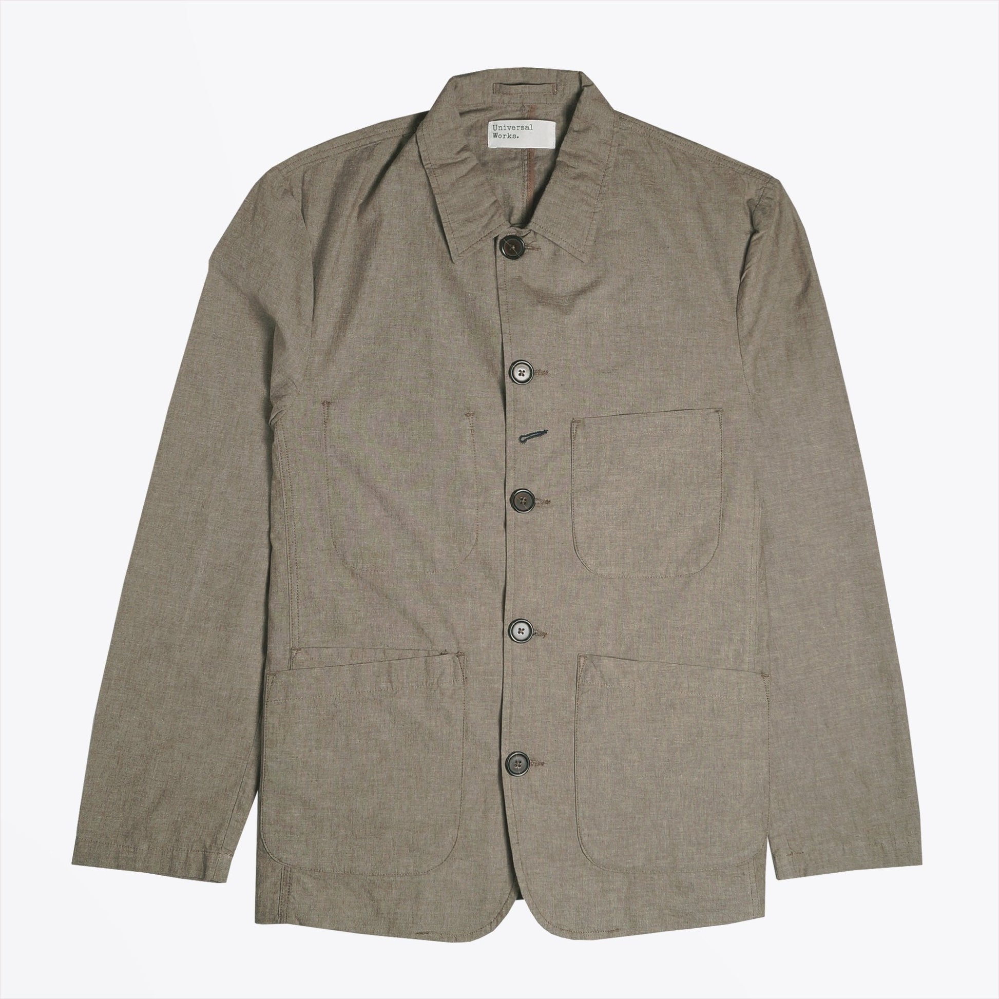 Universal Melange Cotton Bakers Jacket - Sand