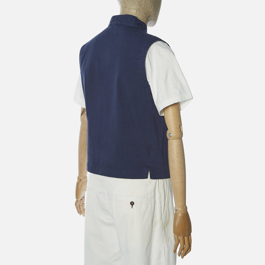 - Battleman - Fine Weave Waistcoat - Navy