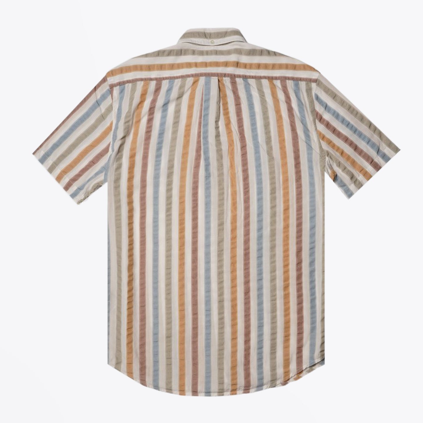 - Striped Short-Sleeve Shirt - Multi