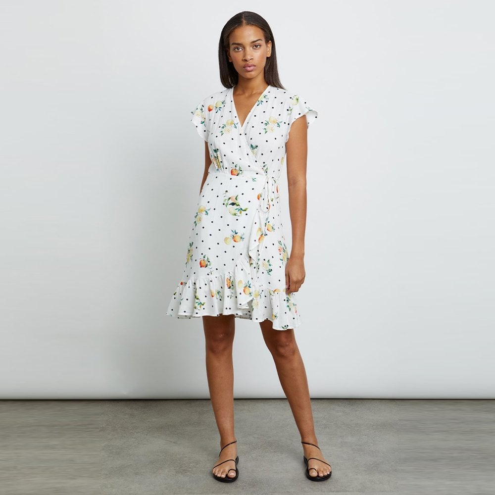 Koreen Dress - Polka Dot Citrus