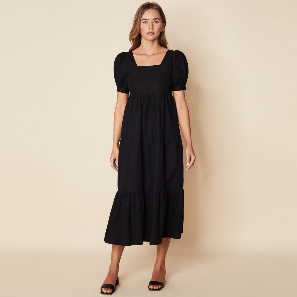 - Aylah Midi Dress - Black