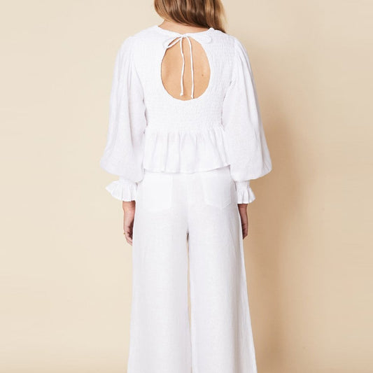 - Savita Top - White