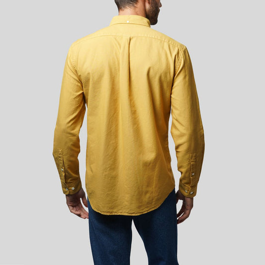 - Belavista - Button-Down Shirt - Mustard