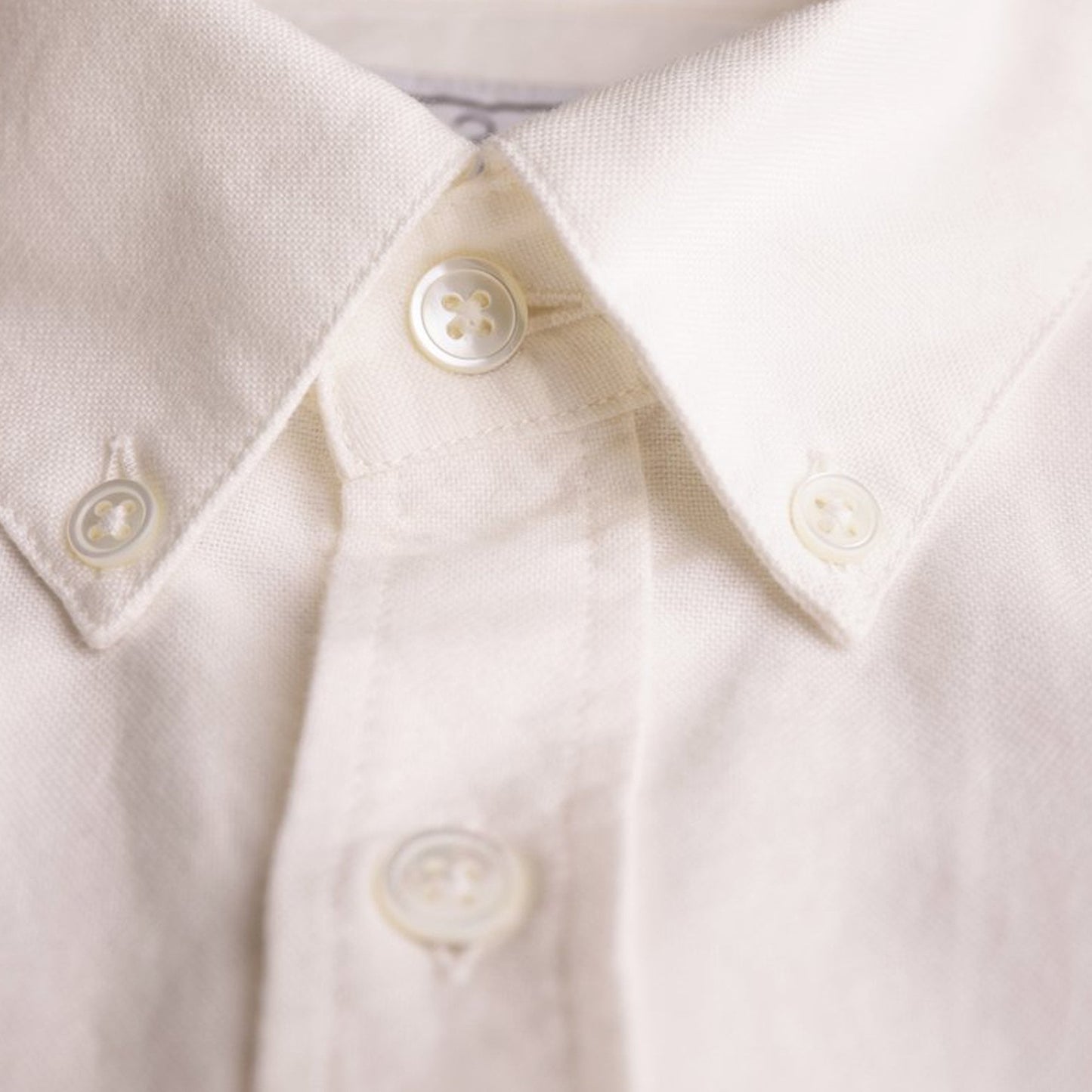 - Belavista - Button-Down Shirt - Off-White