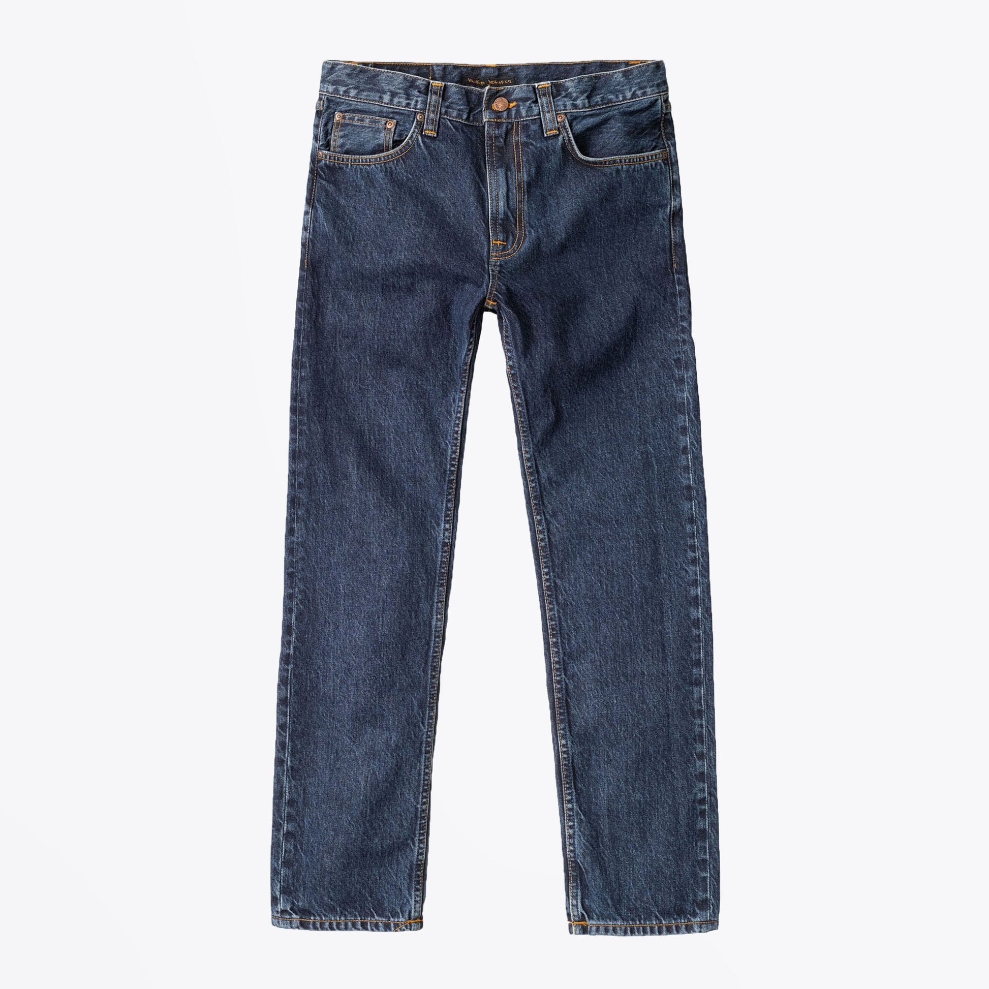 Nudie Gritty Jackson - Dark Space Jeans - Blue