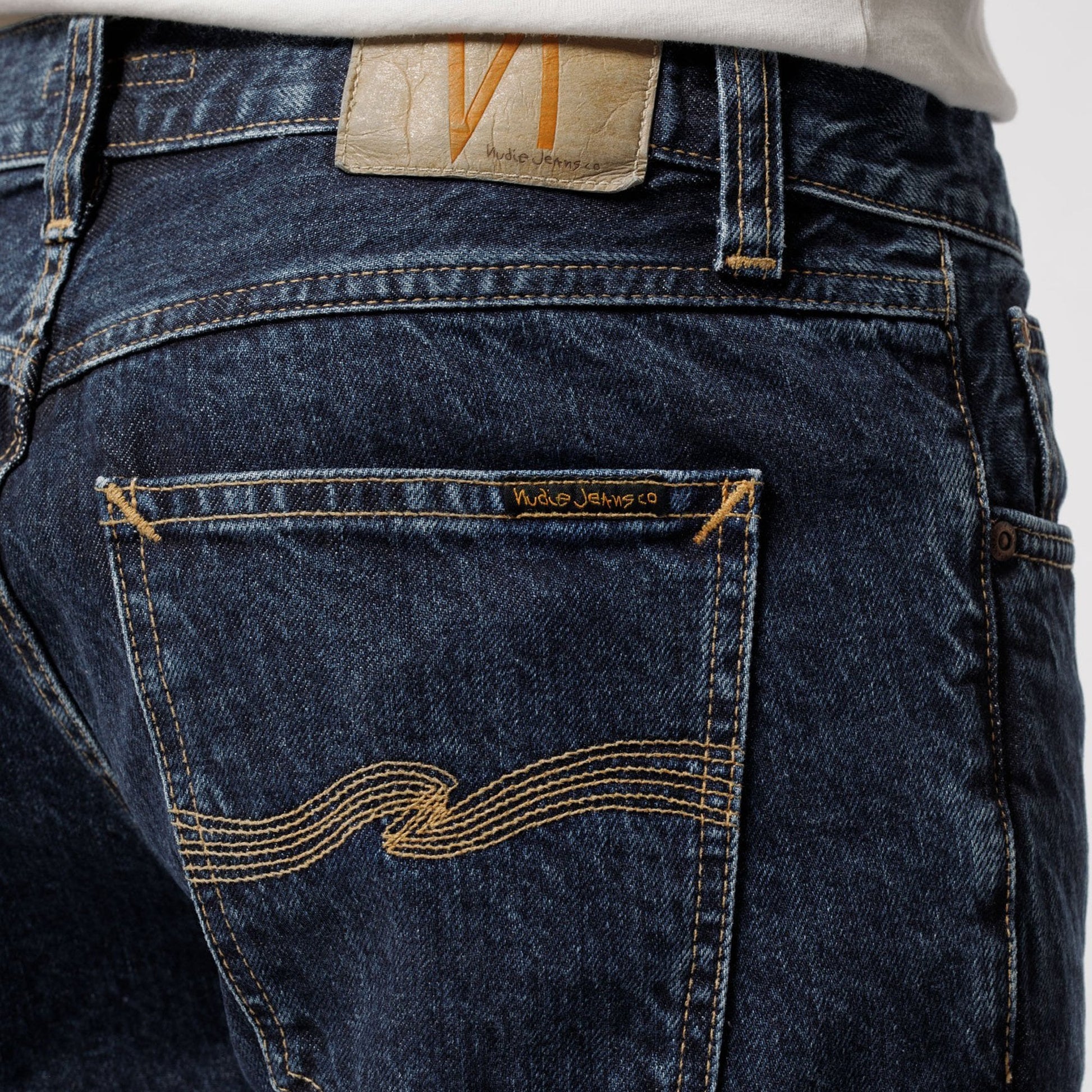 Nudie Gritty Jackson - Dark Space Jeans - Blue