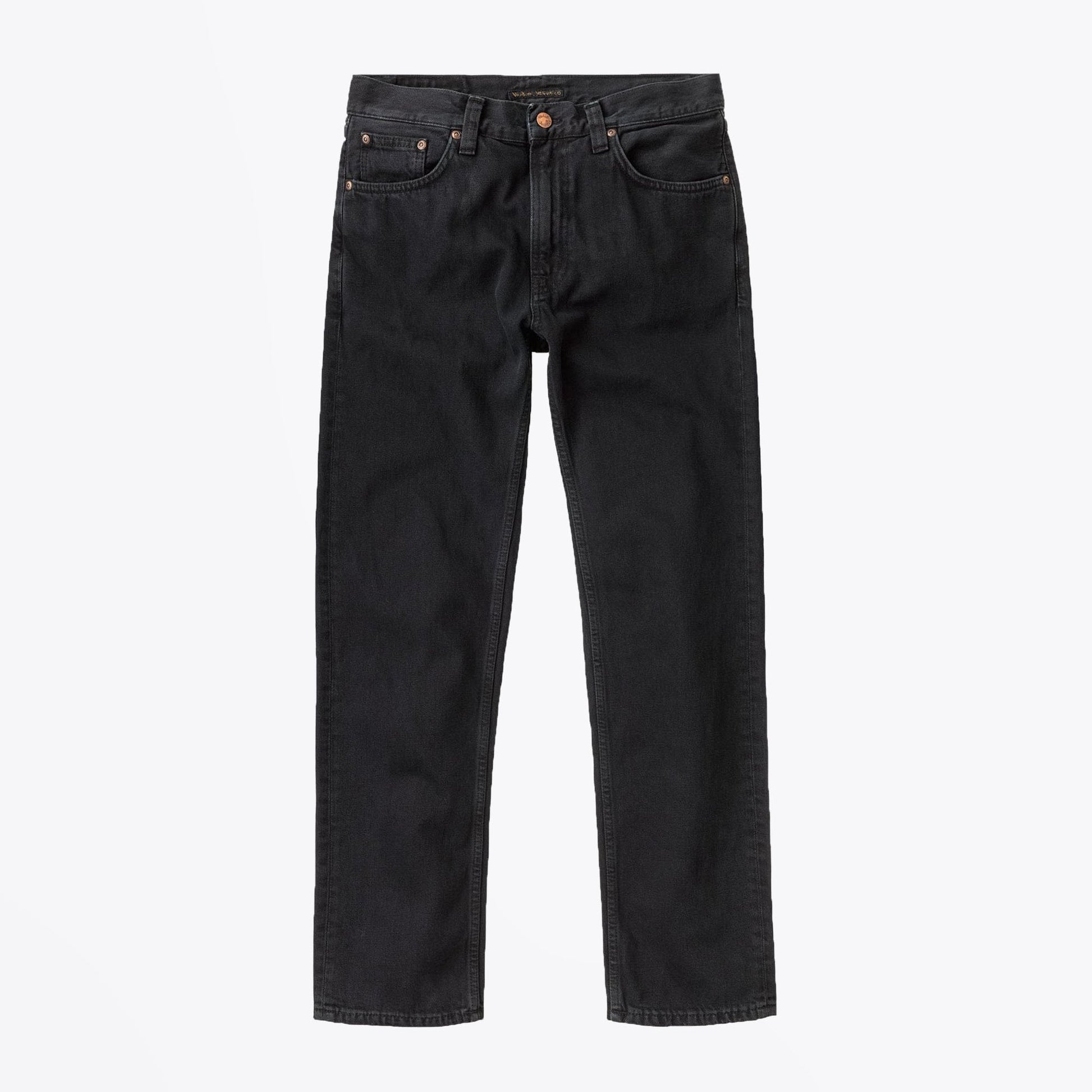 Nudie Gritty Jackson - Black Forest Jeans - Blue/Black