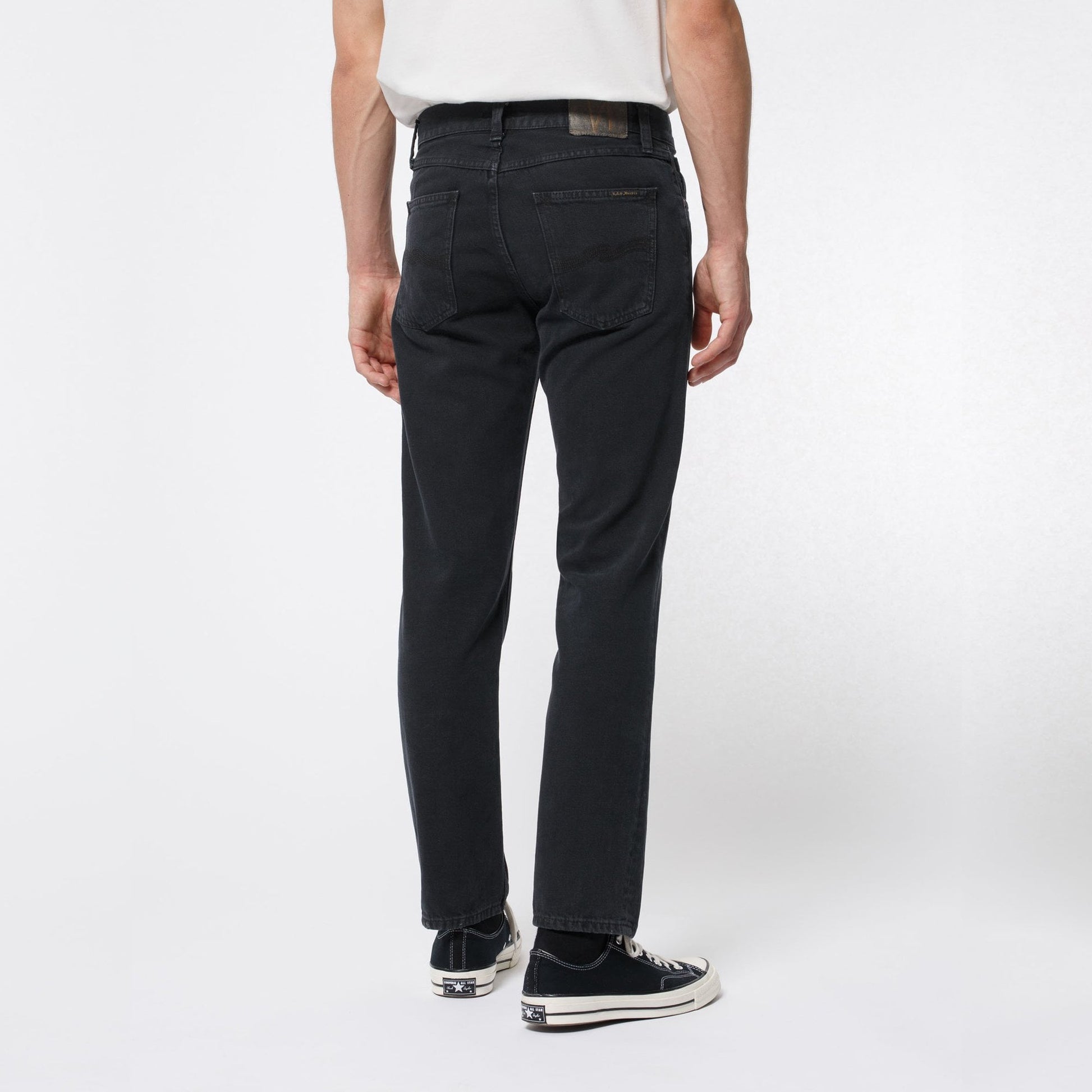 Nudie Gritty Jackson - Black Forest Jeans - Blue/Black