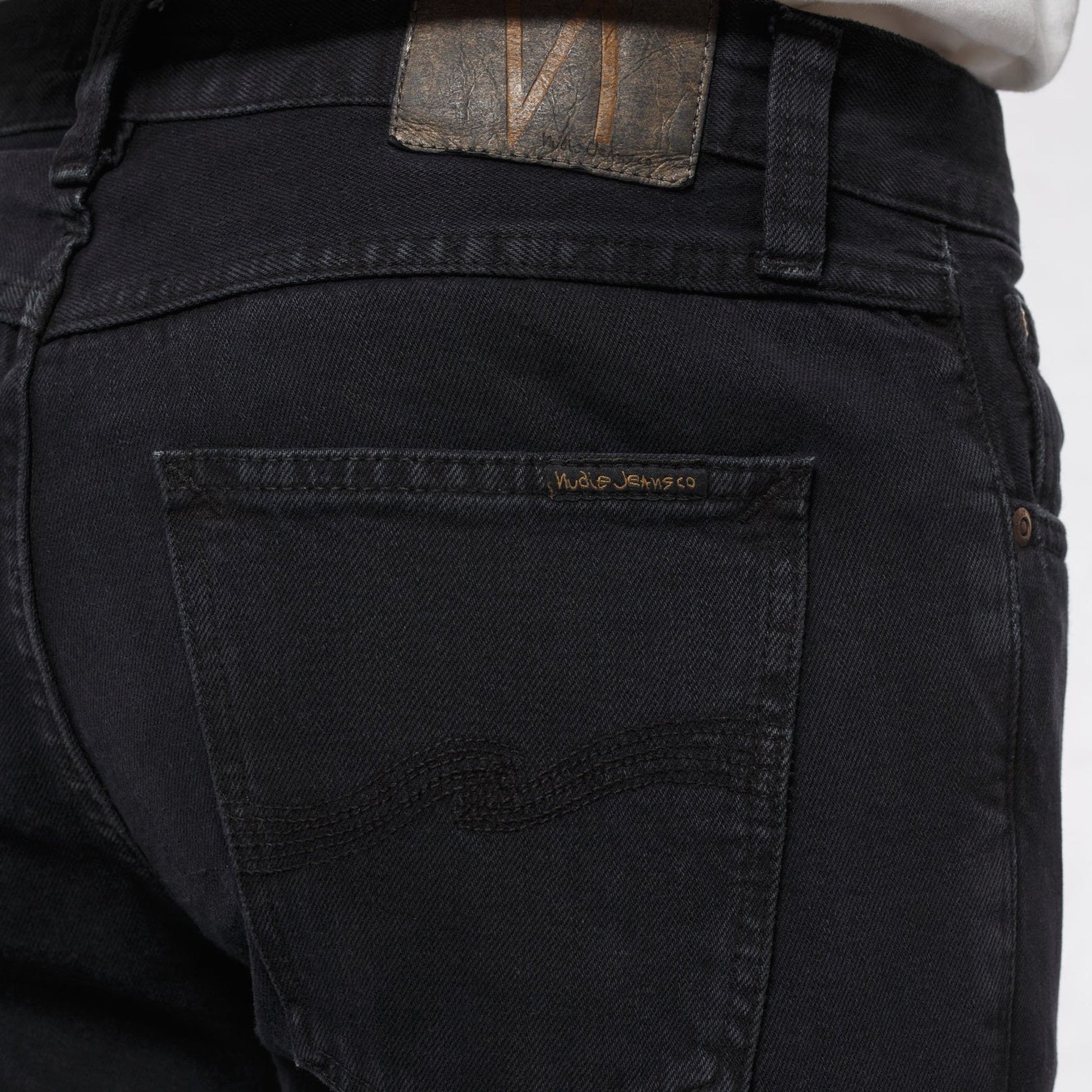 Nudie Gritty Jackson - Black Forest Jeans - Blue/Black