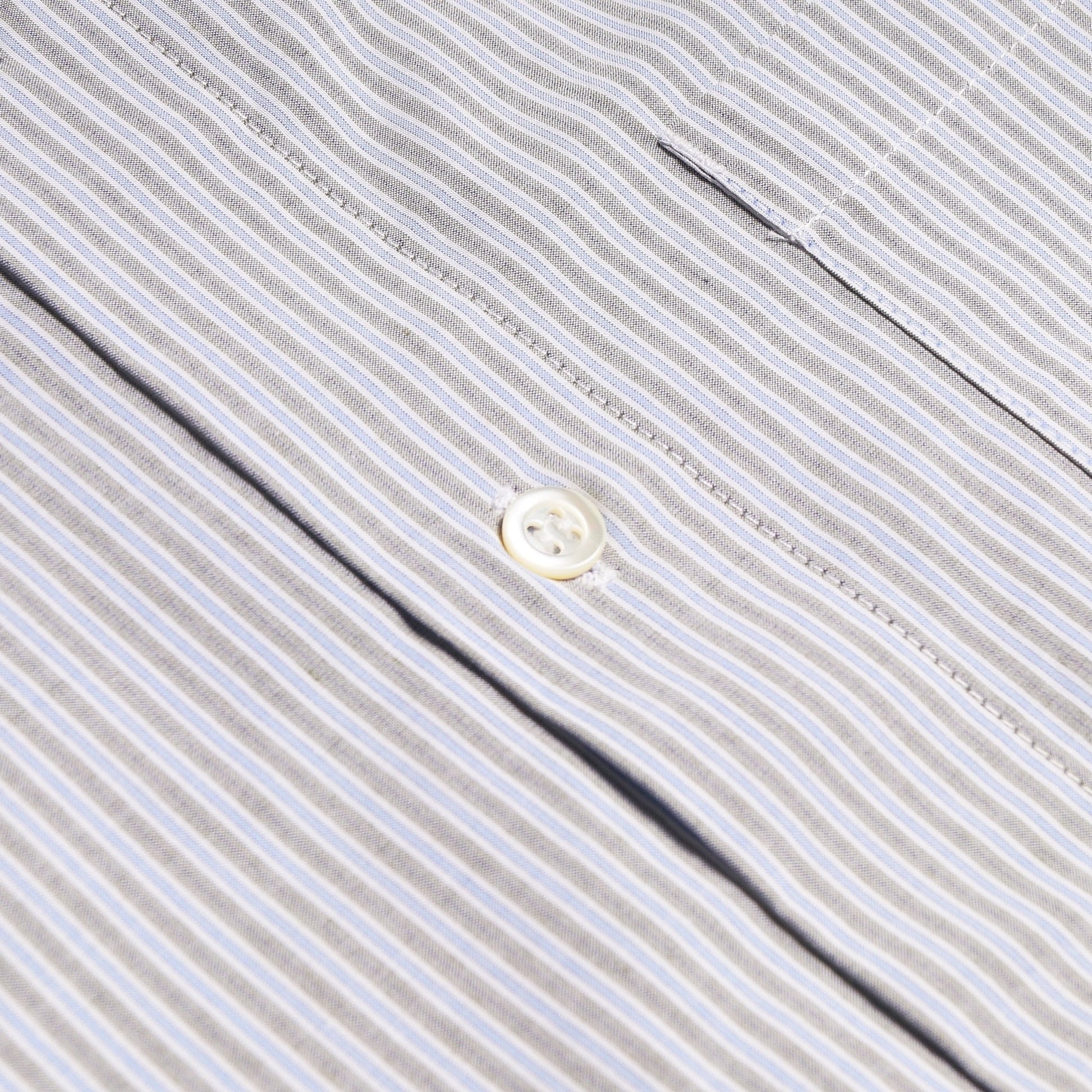 A.P.C. Mark - Stripe Shirt - Grey/Green