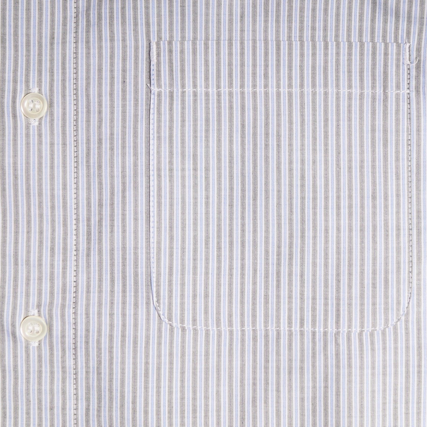 Mark - Stripe Shirt - Grey/Green