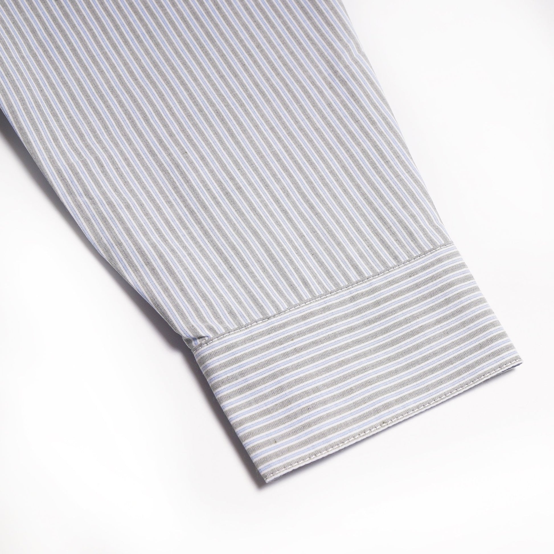 A.P.C. Mark - Stripe Shirt - Grey/Green