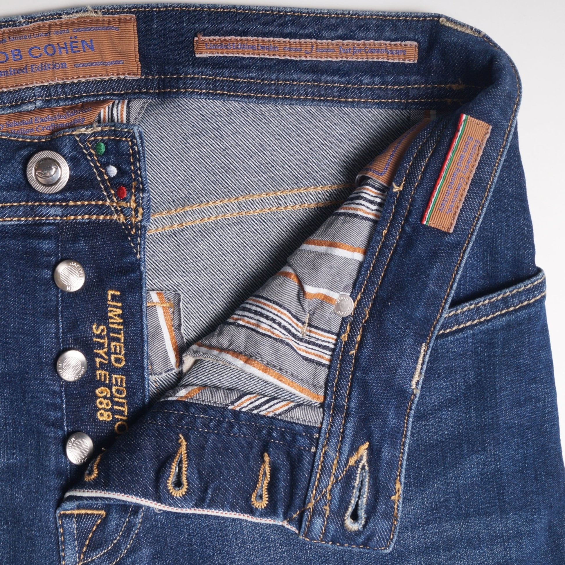 Jacob J688 Limited Edition Comfort Jeans - Blue