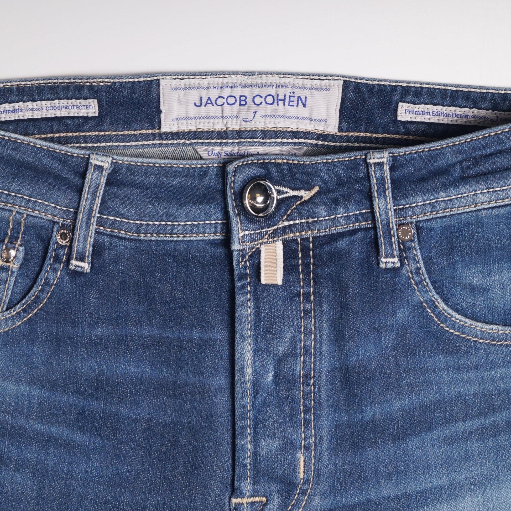 Jacob J688 Comfort Jeans - Light Blue