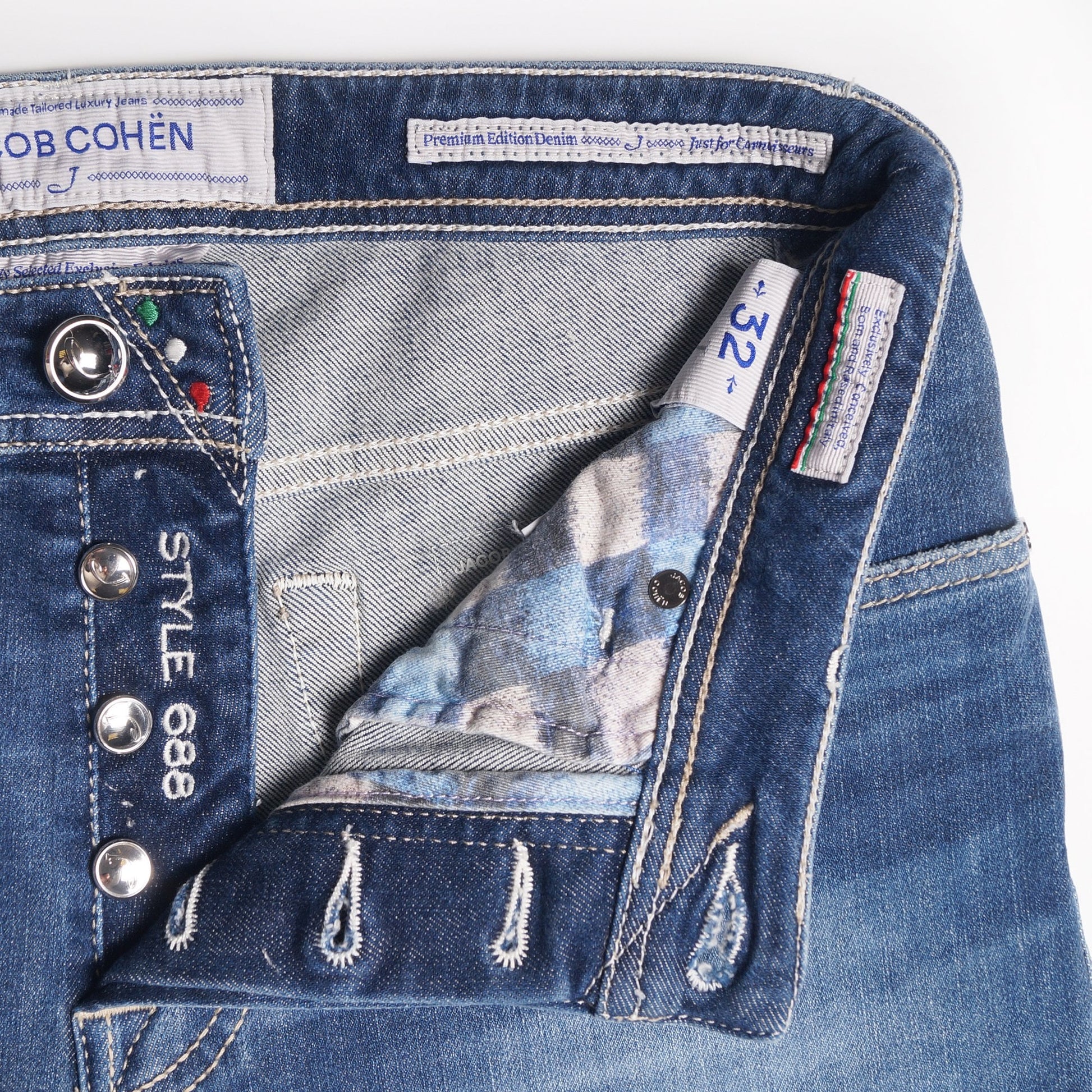 Jacob J688 Comfort Jeans - Light Blue