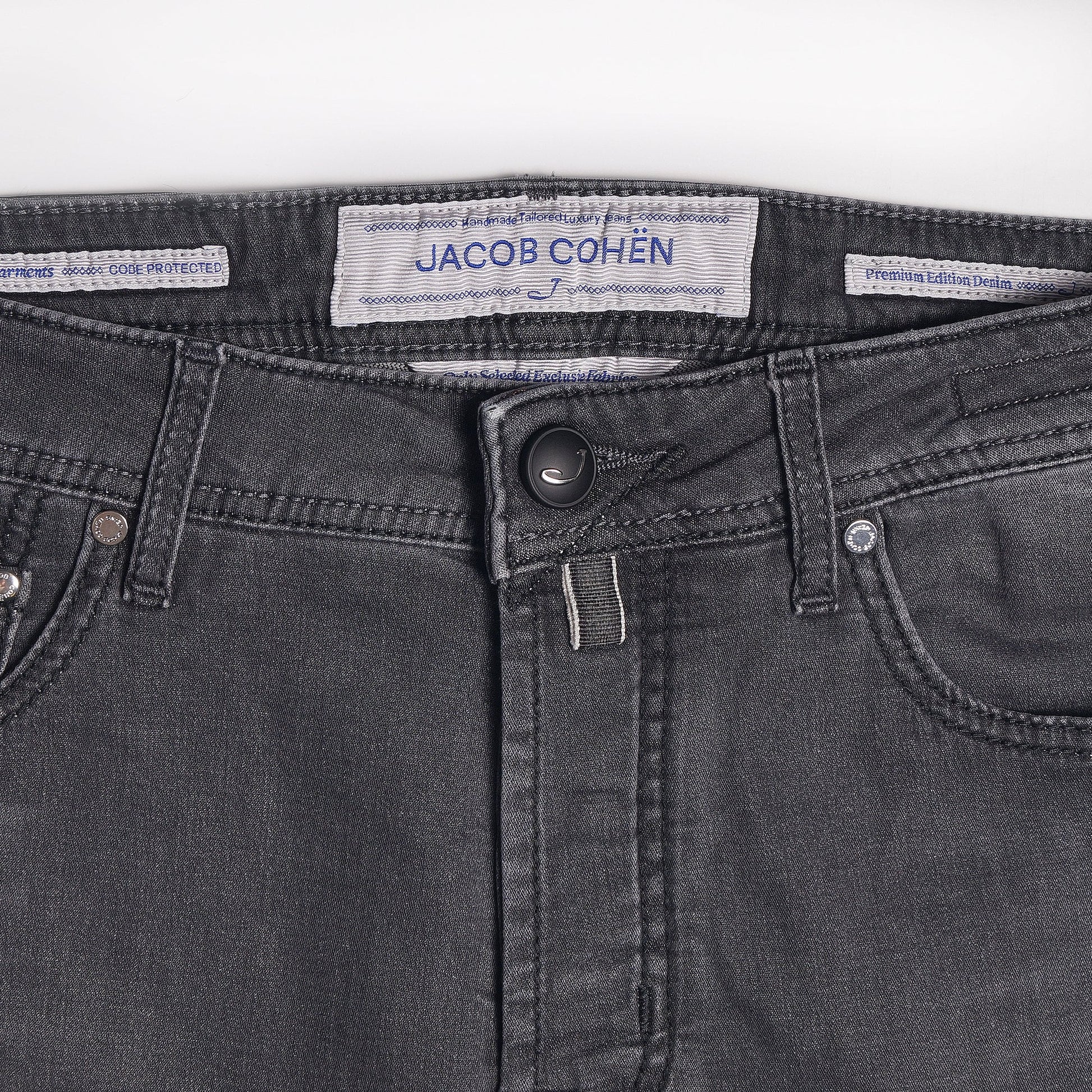 Jacob J688 Comfort Jeans - Black