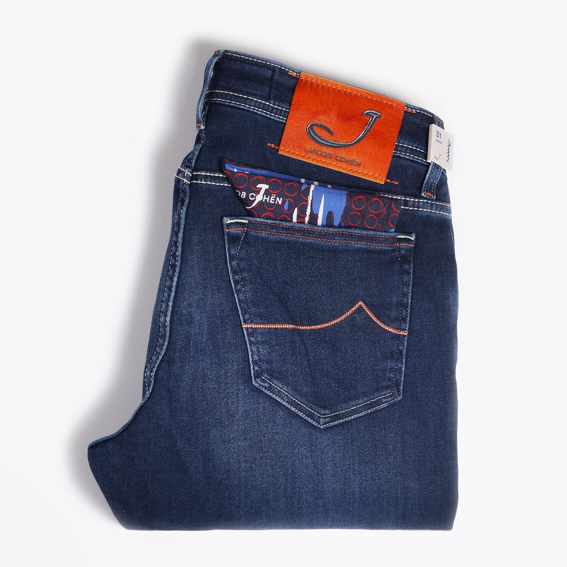 Jacob J688 Comfort Jeans - Dark Blue