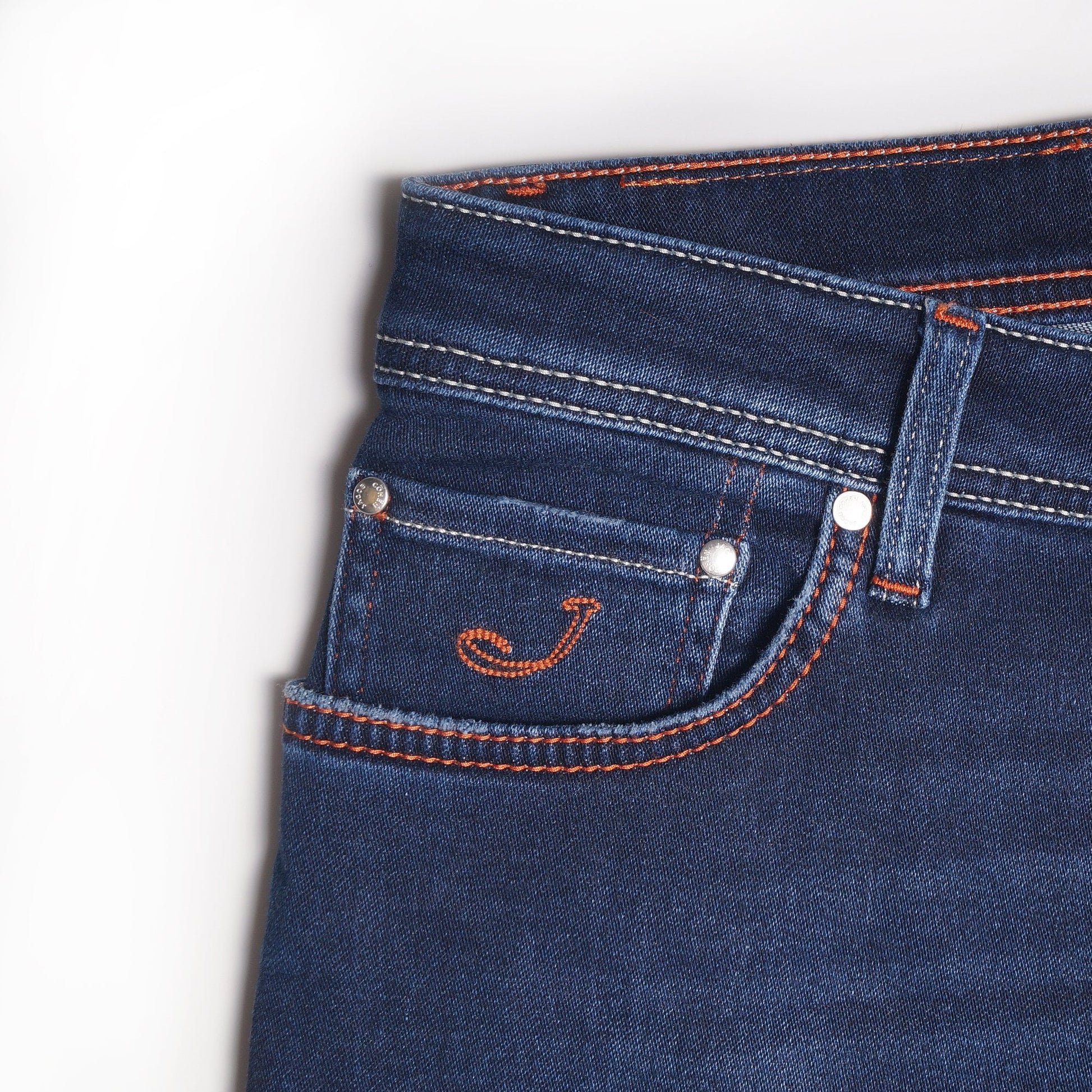 Jacob J688 Comfort Jeans - Dark Blue