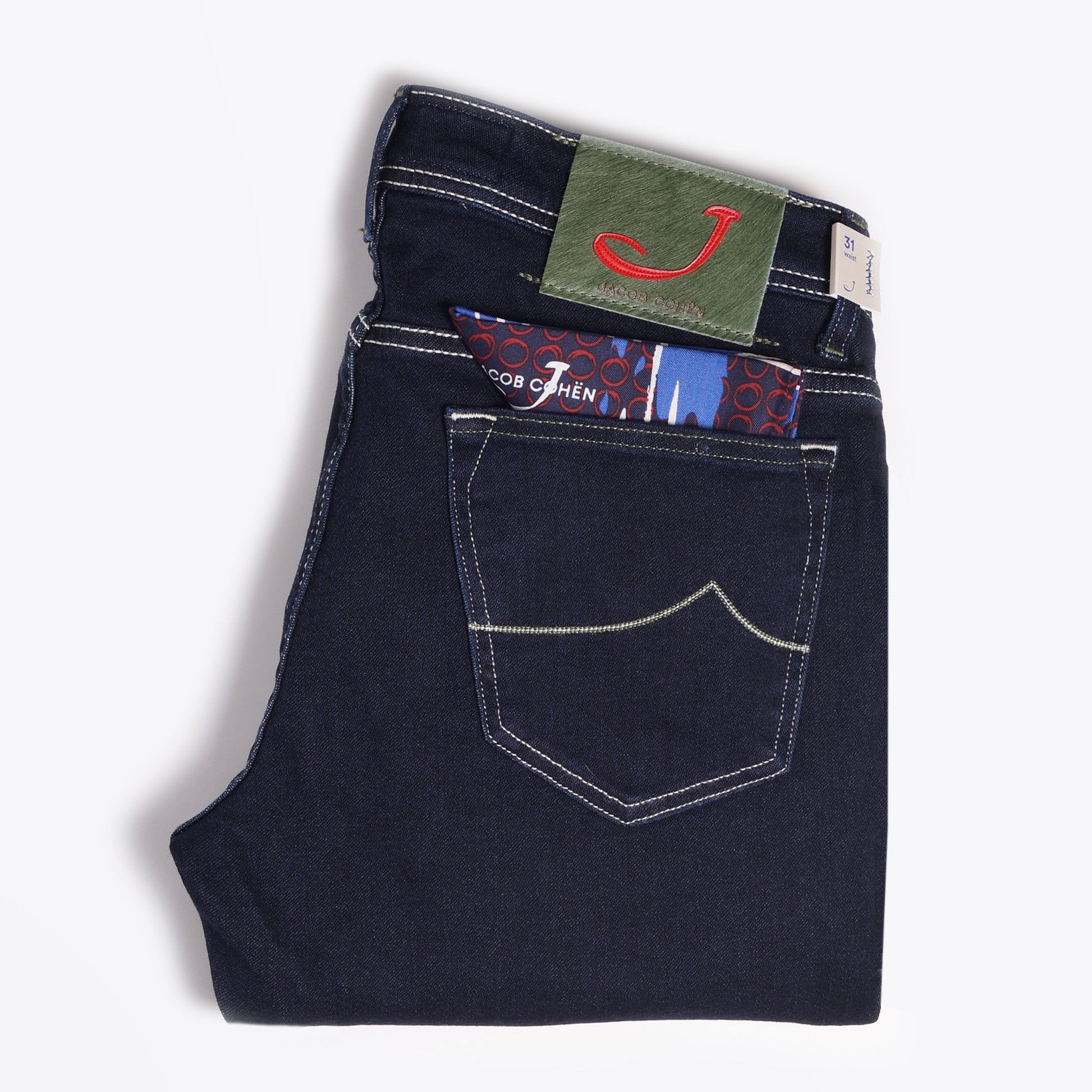 Jacob J688 Comfort Jeans - Navy