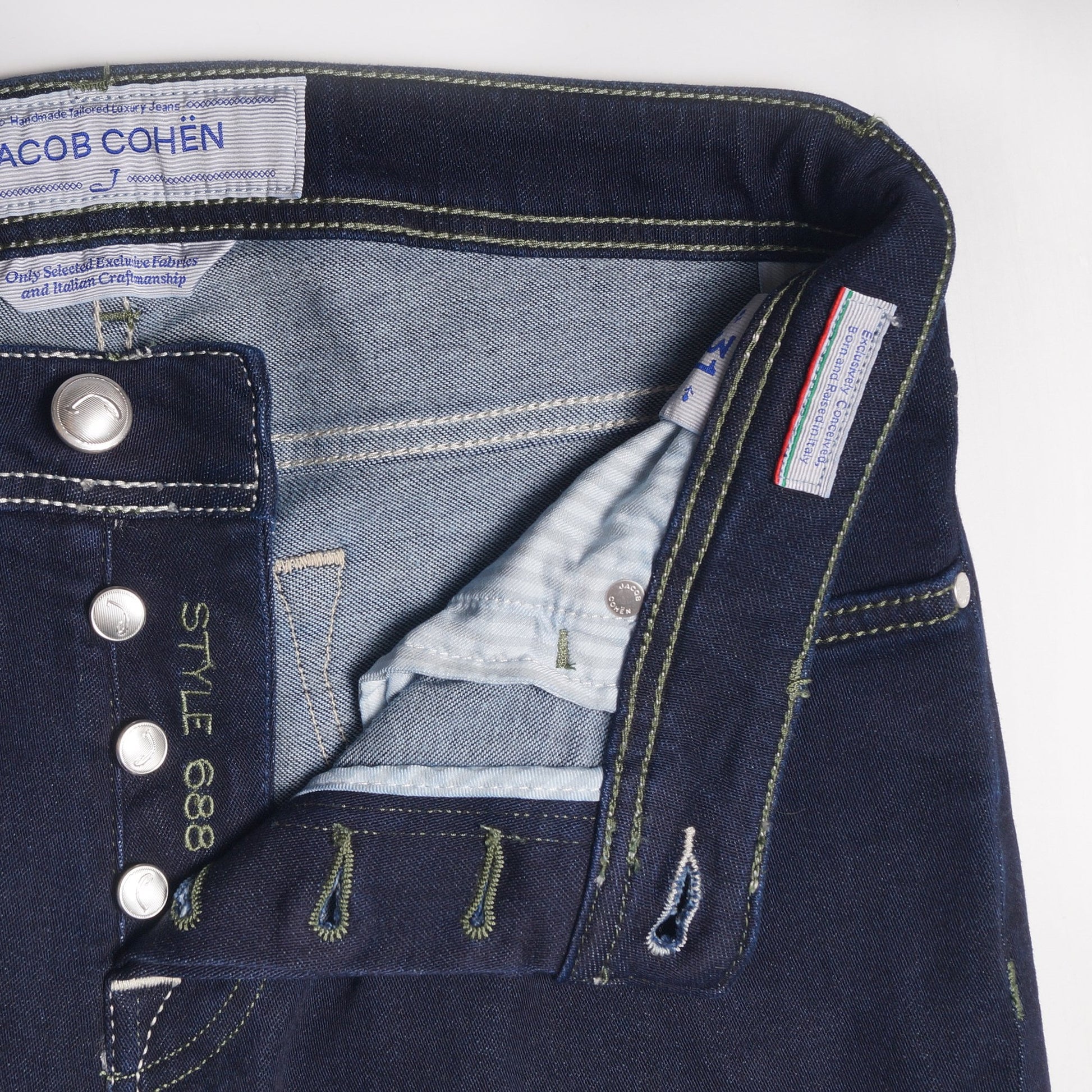 Jacob J688 Comfort Jeans - Navy