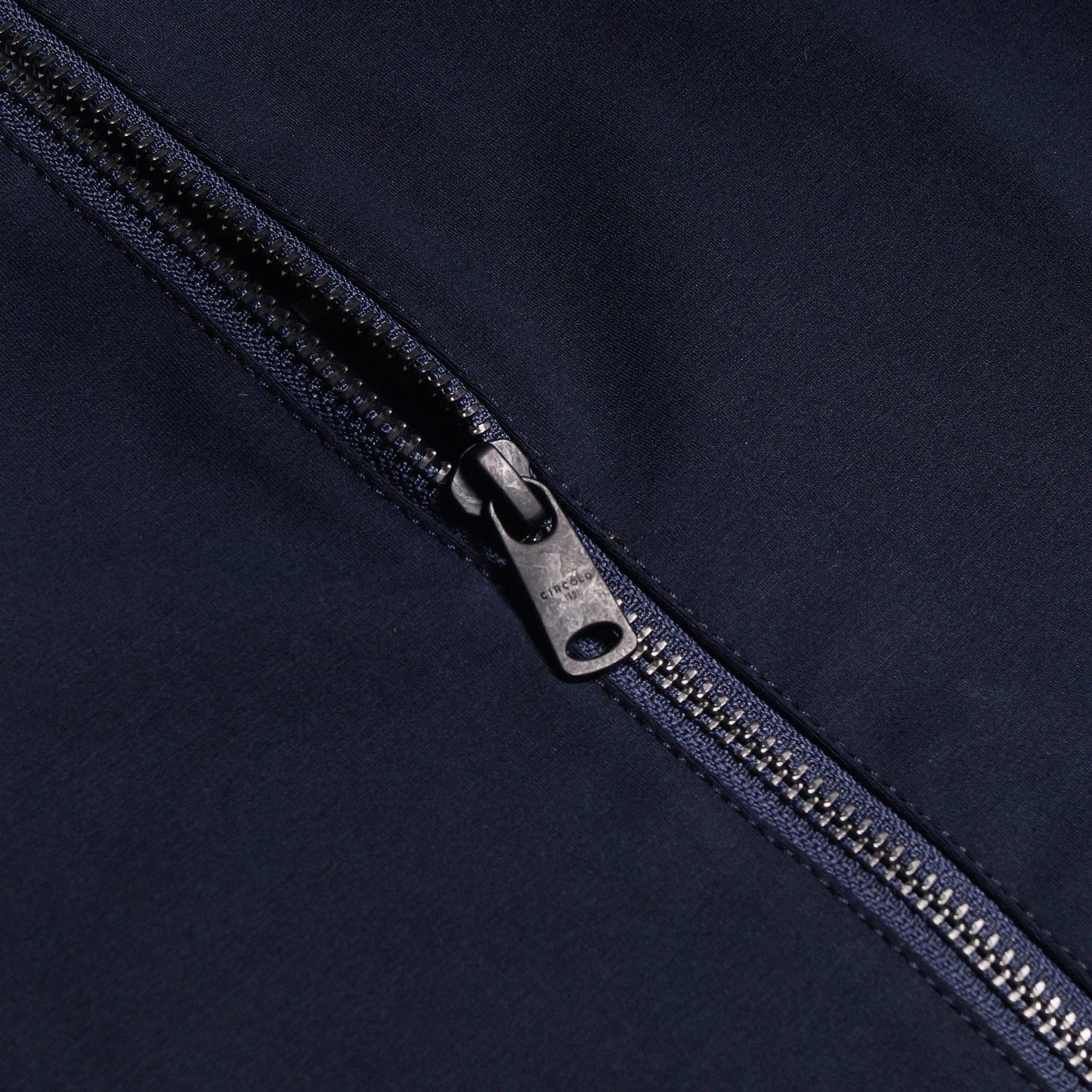 Jersey Stripe Jacket - Navy