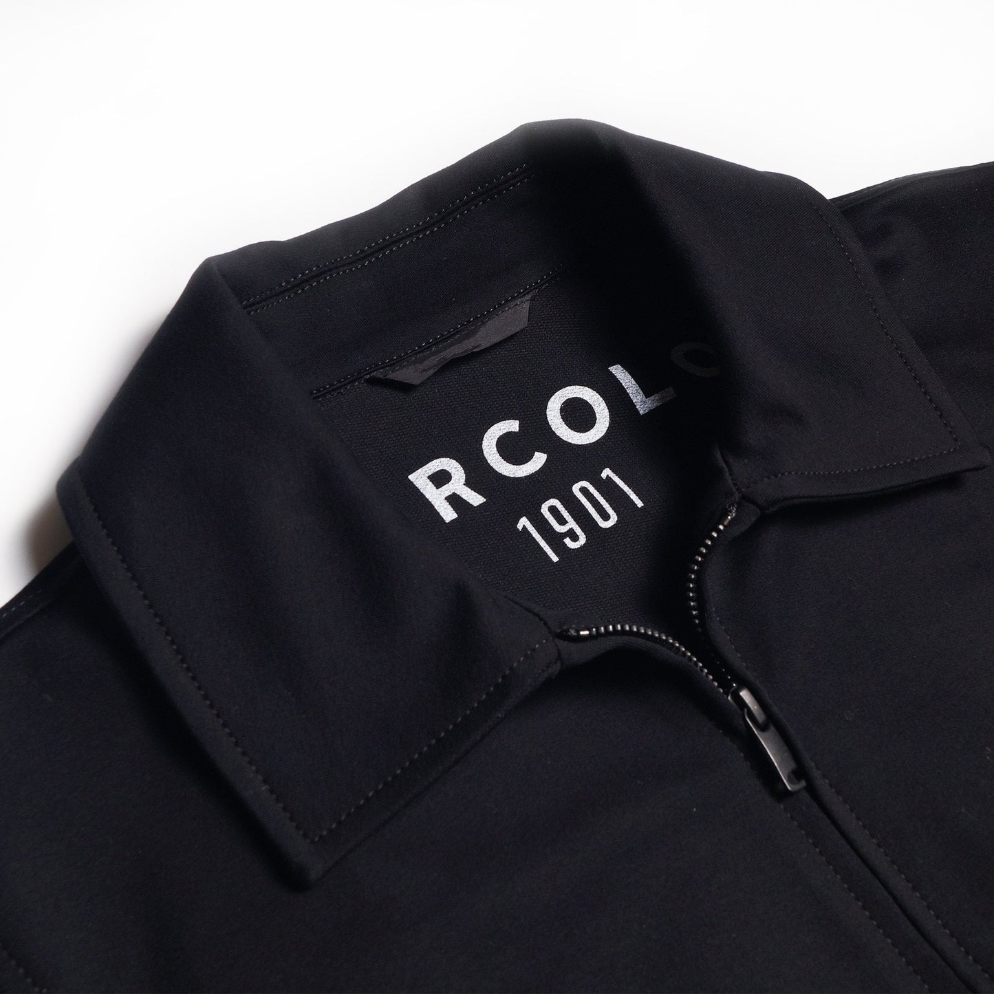 - Zip-Through Bomber Jacket - Black