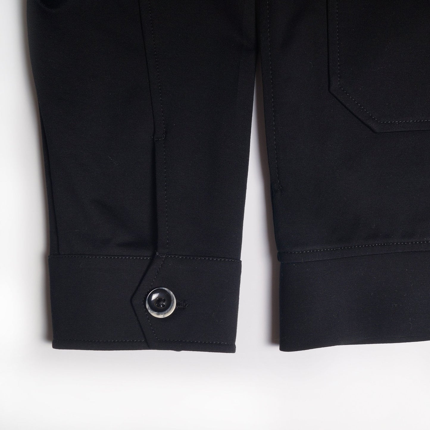 - Zip-Through Bomber Jacket - Black