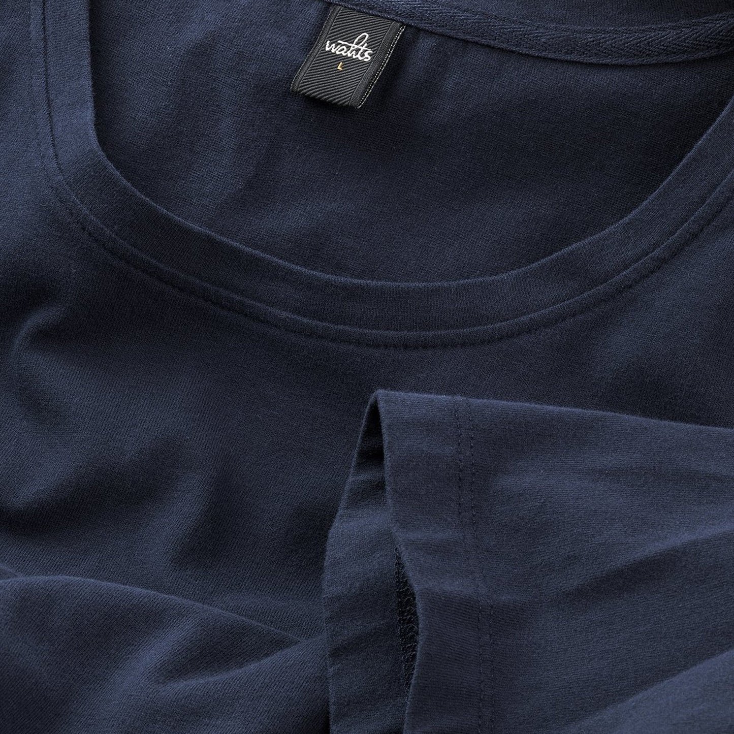 - Woods - Crew Neck T-shirt - Navy