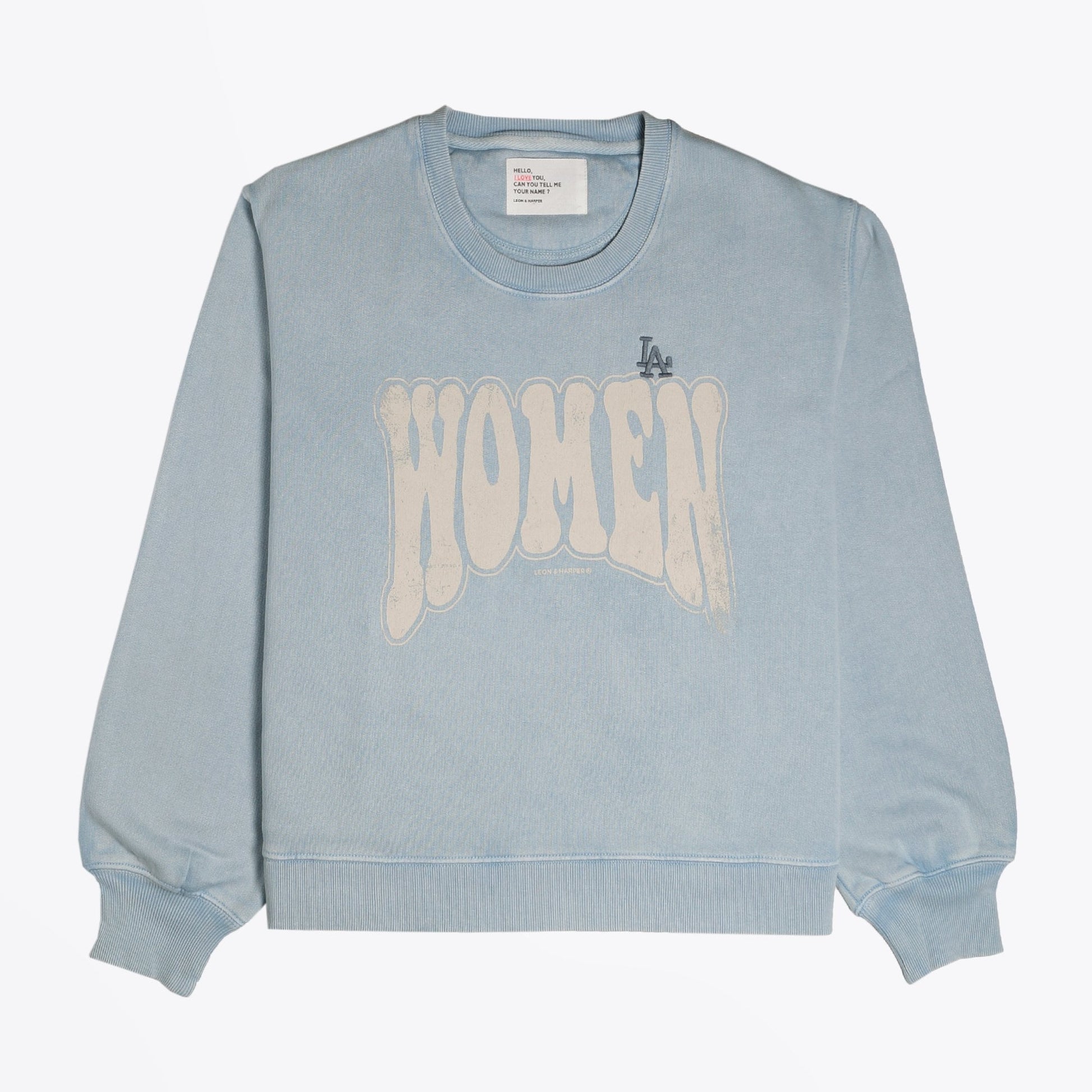 Leon Logo Sweatshirt - Blue
