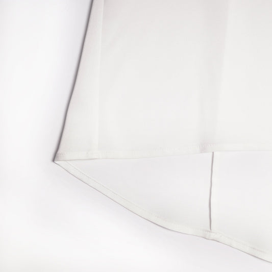 - Well-To-Do - Ruffle Shirt - White