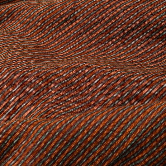 - Summer Stripe Overshirt - Auburn