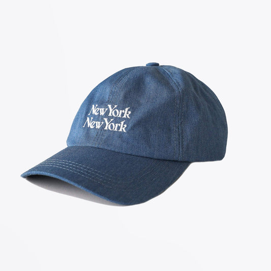 - Denim New York Cap - Blue