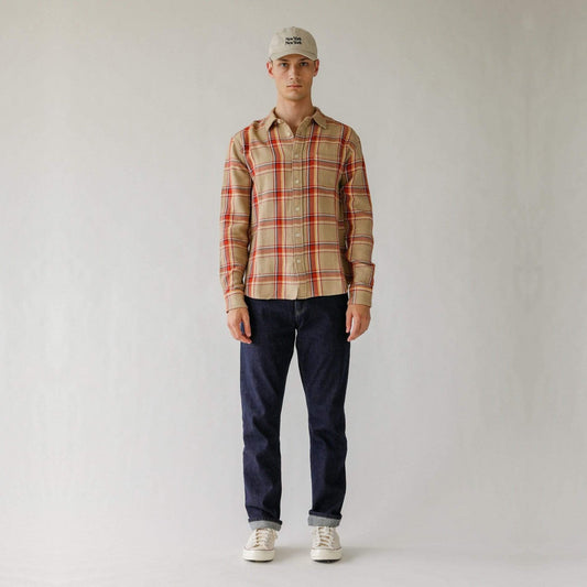 - Twill New York Cap - Beige