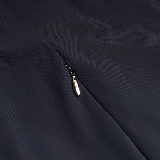 - Reversible Hooded Jacket - Navy