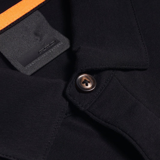 - Pocket Polo Shirt - Black
