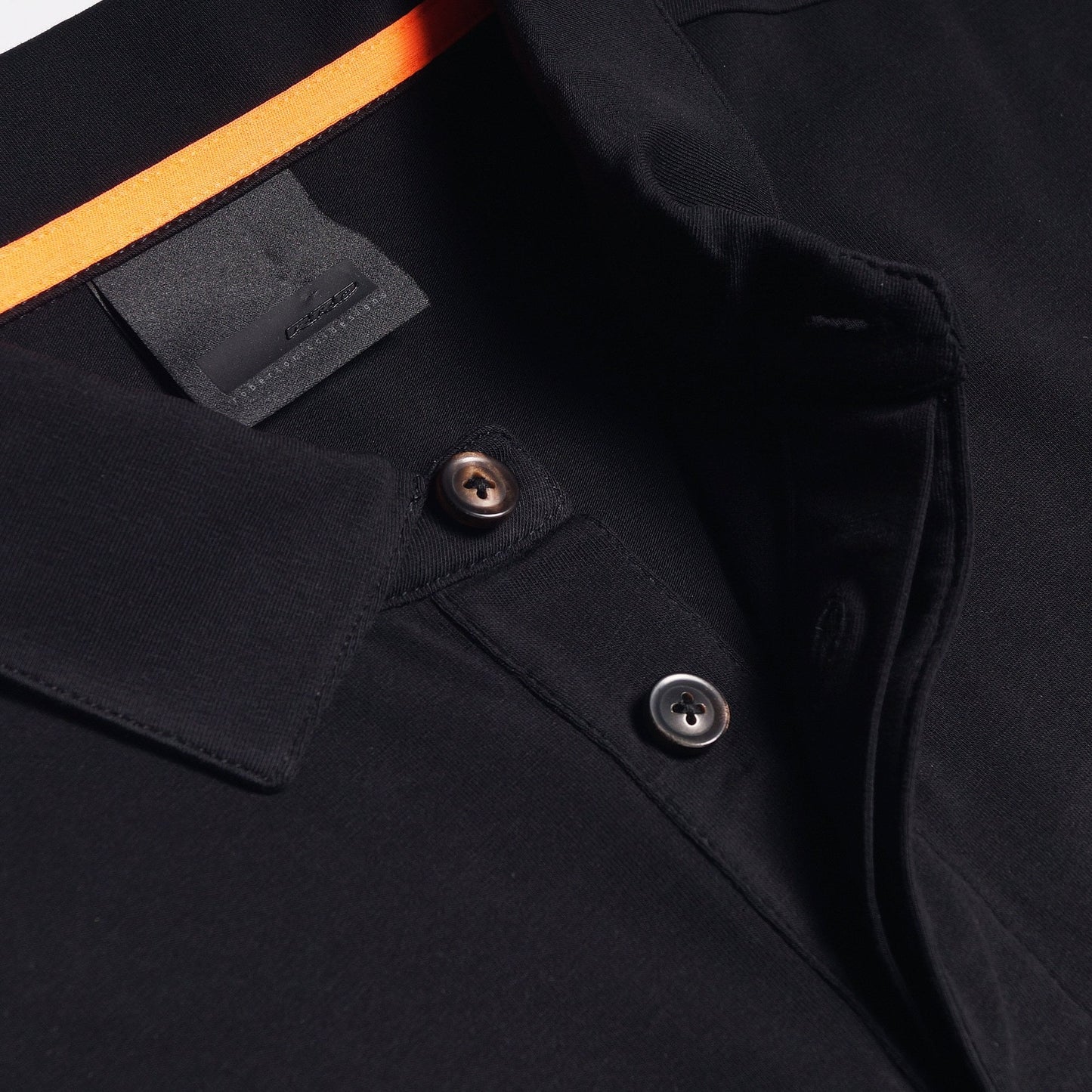 - Pocket Polo Shirt - Black