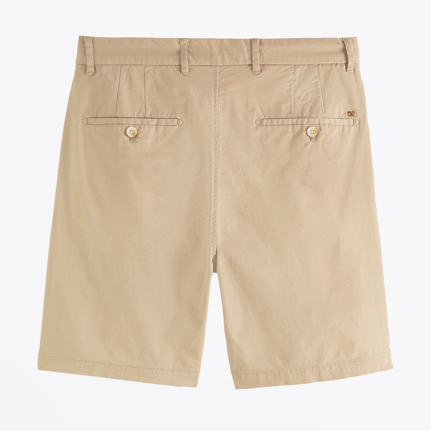 - Stuart - Cotton-Stretch Shorts - Sand
