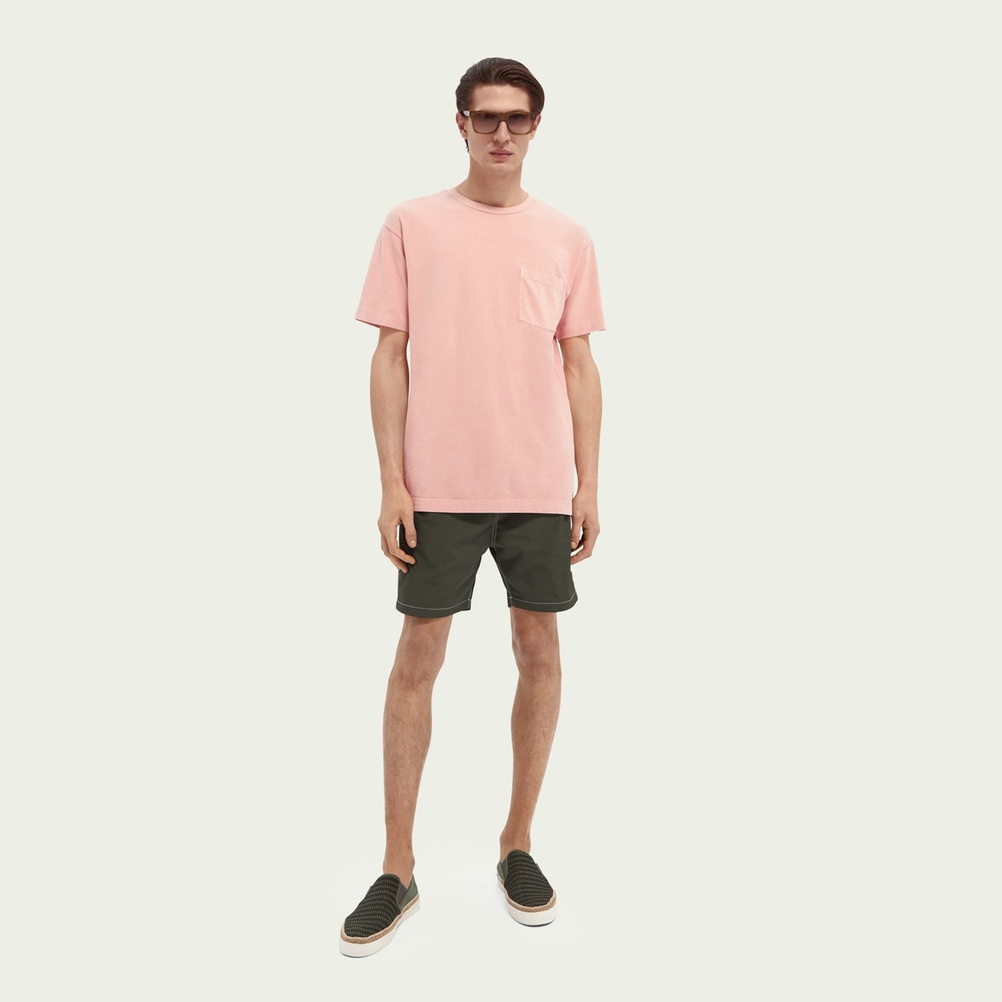 - Relaxed Organic Cotton T-Shirt - Pink