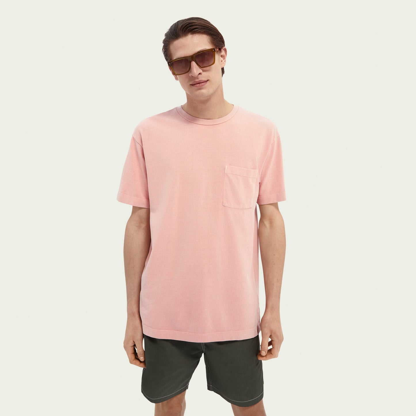 - Relaxed Organic Cotton T-Shirt - Pink