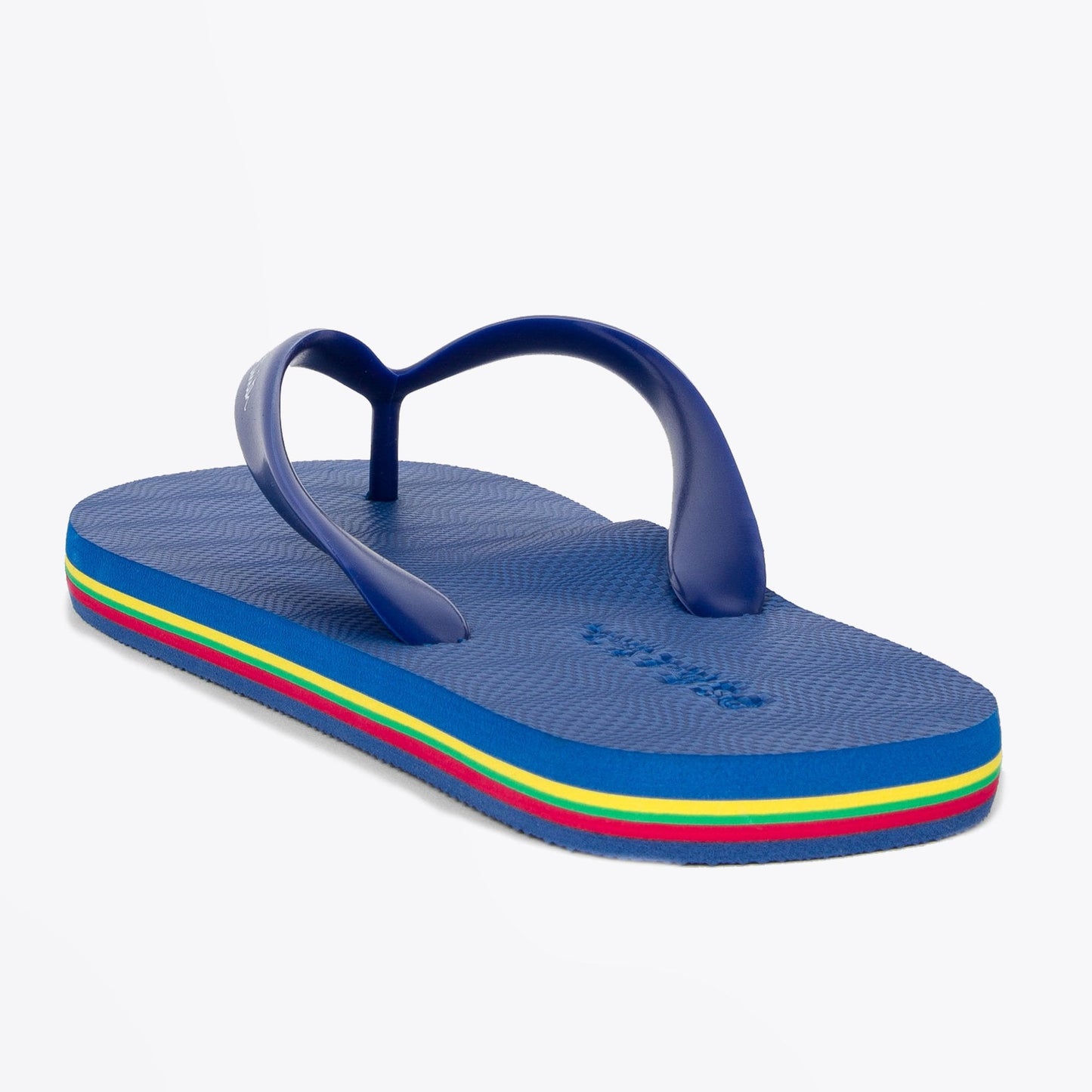 - 'Dale' Stripe Flip Flops - Blue