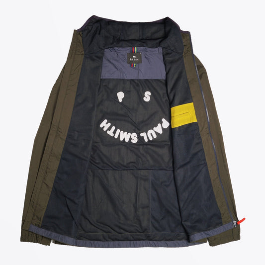 - Packable Hooded Jacket - Olive Green