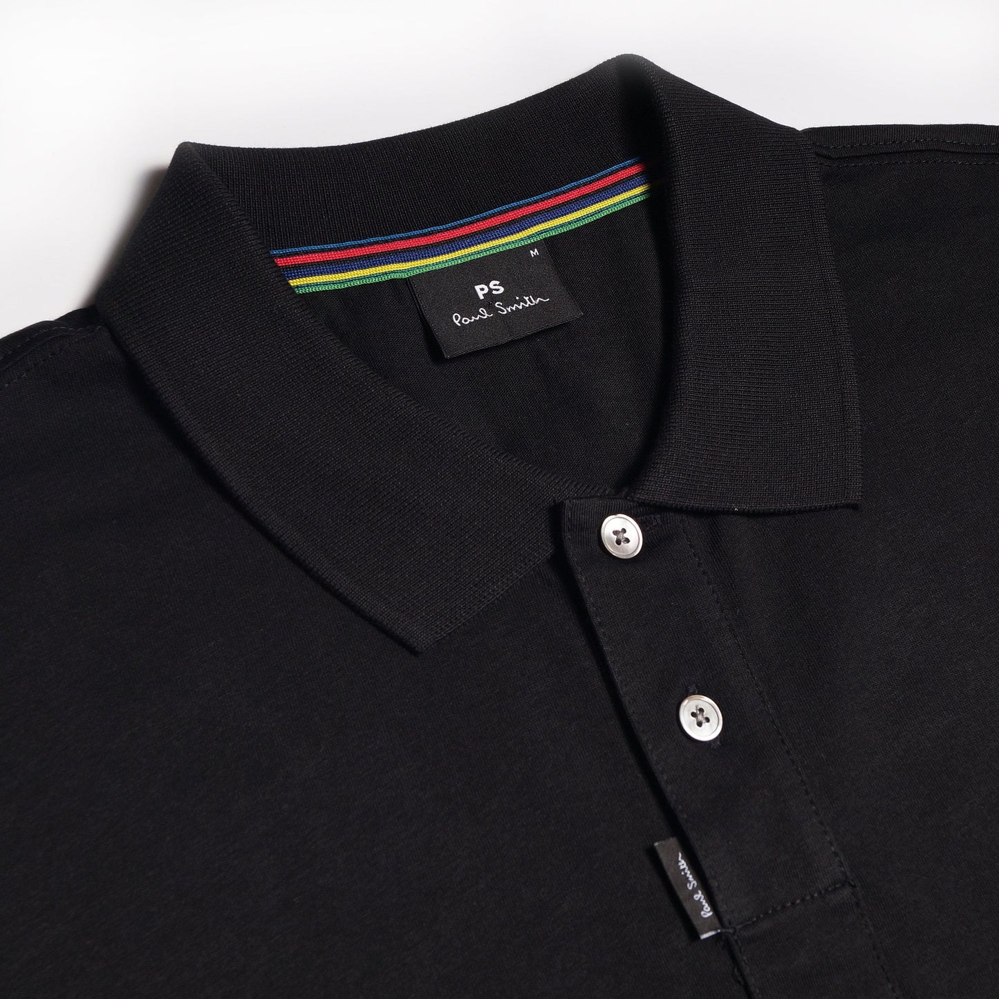 - Organic Cotton Polo Shirt - Black