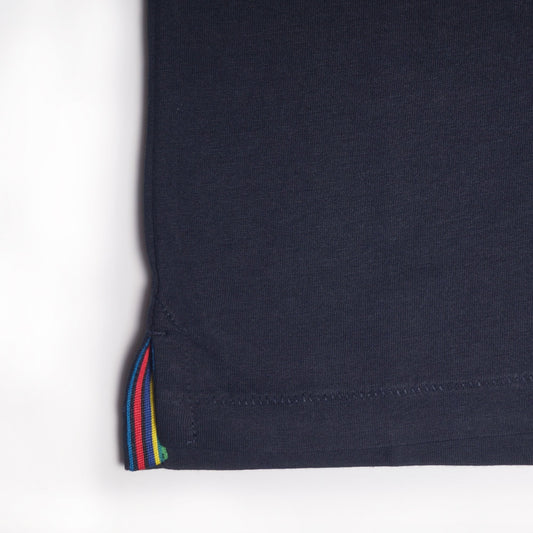 - Organic Cotton Polo Shirt - Dark Navy