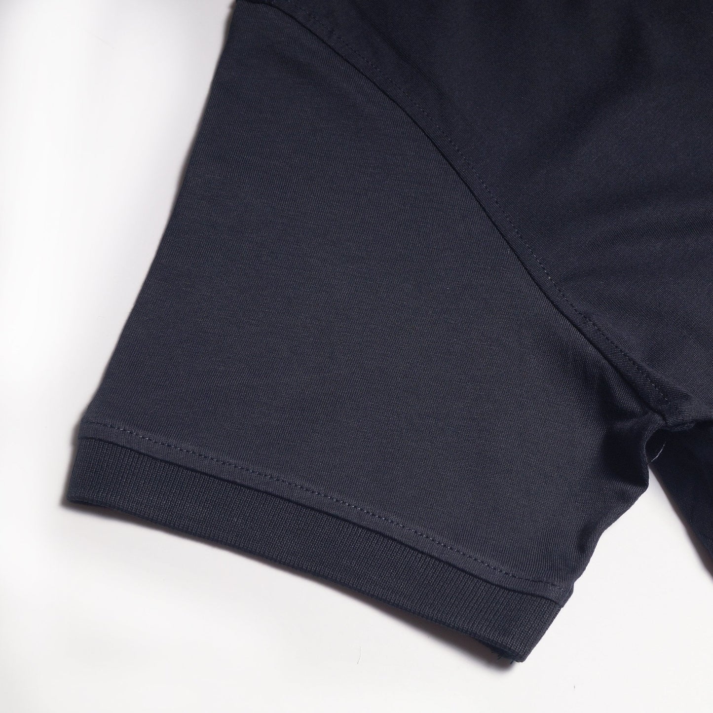 - Organic Cotton Polo Shirt - Dark Navy