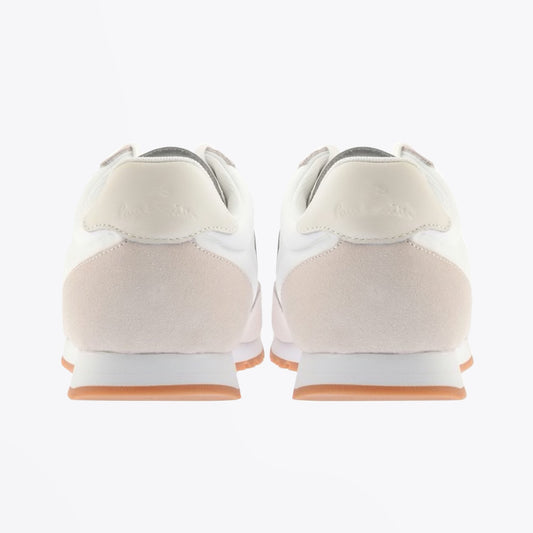 - Suede 'Prince' Stripe Sneakers - Off-White